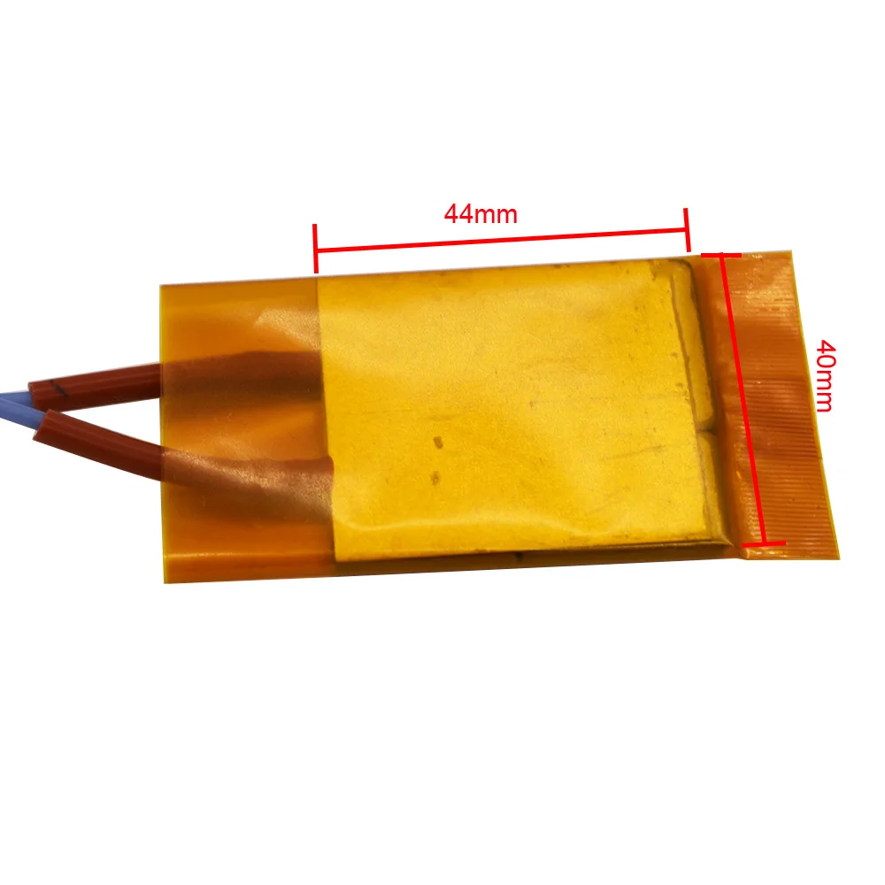 Imagem -03 - Aquecedor Termostato de Alumínio para Aquecimento Placa de Aquecimento de Filme Fino de 3.5 v 110v com Modos 44x40x220 mm