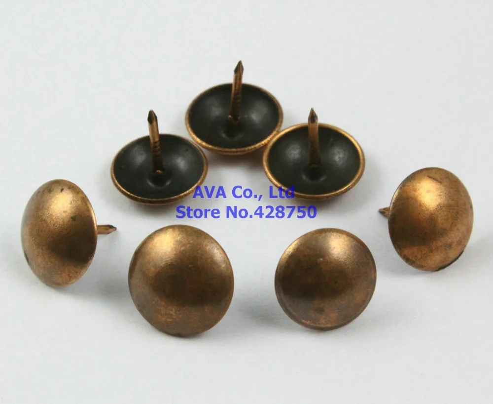 

200 штук 11x11 мм старинная медная фотогвоздь