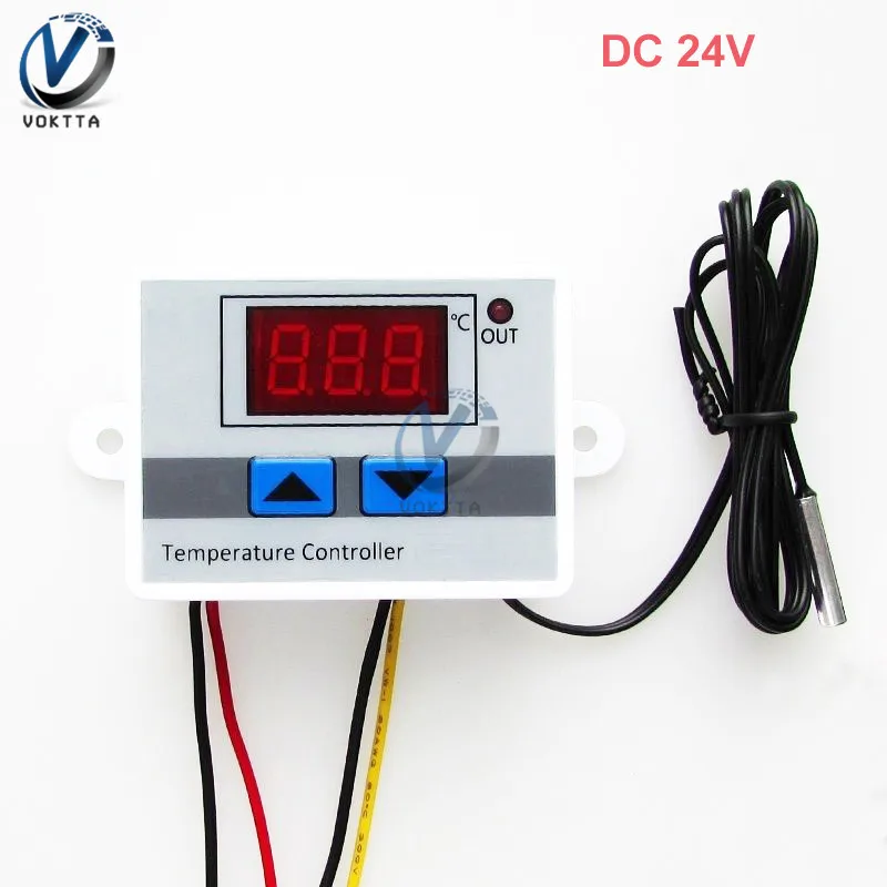 XH-W3001 10A 12V 24V 220V AC Digital LED Temperature Controller Microcomputer Cooling Heating Switch Thermostat Thermoregulator