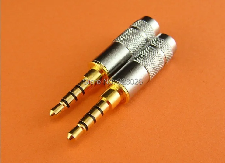 3.5mm gold-plated plug 3.5mm earphone jack  DIP 6.0mm end mouth