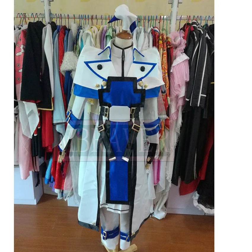 Guilty Gear Ky Kiske Cosplay Uniform Outfit Costume Halloween Cos Christmas Custom Made Any Size