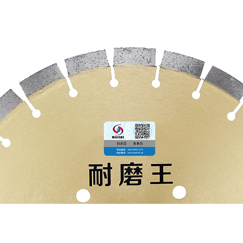 400mm Durable King Road Diamond Cutting Disc Concrete Asphalt Pavement Cutting Extra High Teeth Sheet Marble Cutting Disc MX31