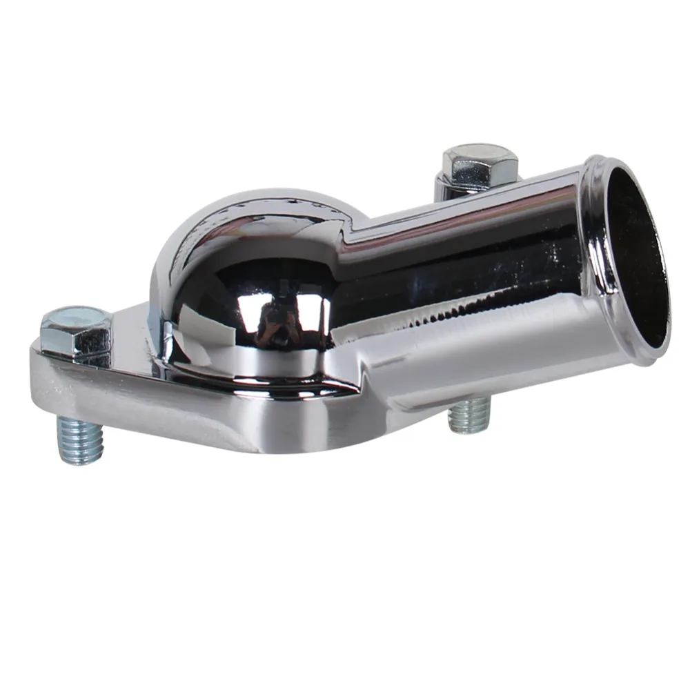 PRECISION AUTO LABS хромированное уплотнительное кольцо с водными горлышками 2661 алюминий, хромированное покрытие, 45 градусов, шеврон, большой/маленький блок, каждый