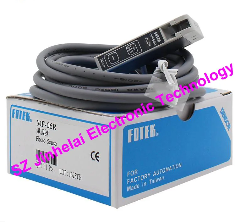 

100% New and original FOTEK Inductive switch MF-06R Optical fiber sensor 10-30VDC