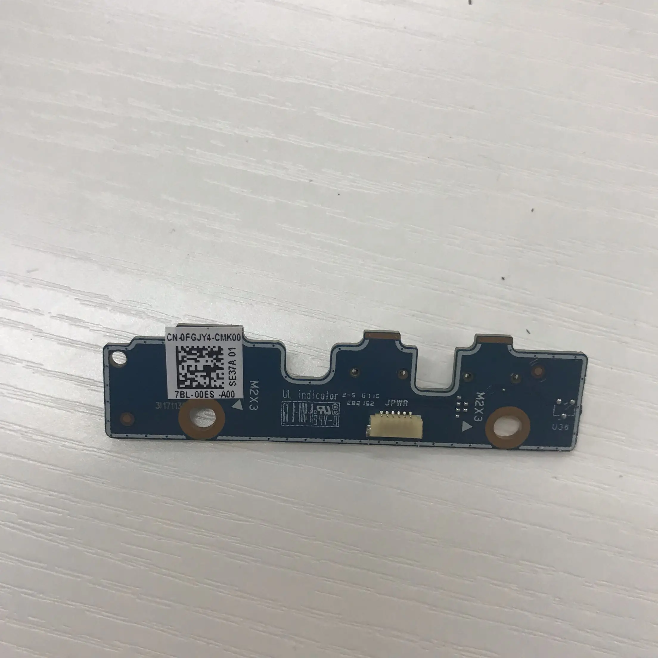 For Dell  Chromebook 11 3189 Power Button / Volume Buttons Circuit Board - FGJY4  0FGJY4 LS-E37AP LS-E372P