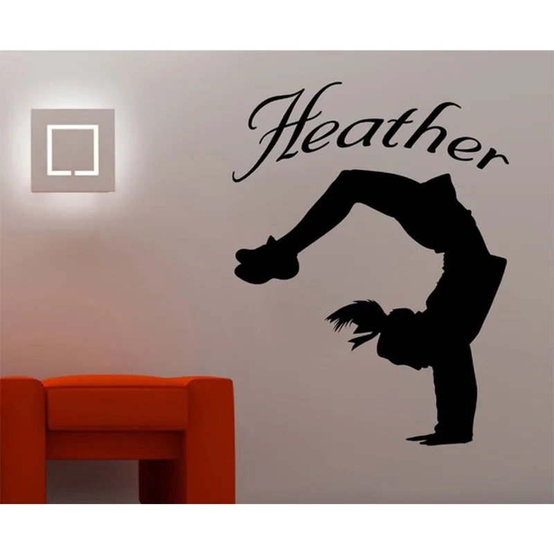 Cheerleader Vinyl Wall Decal Sticker Home Decal