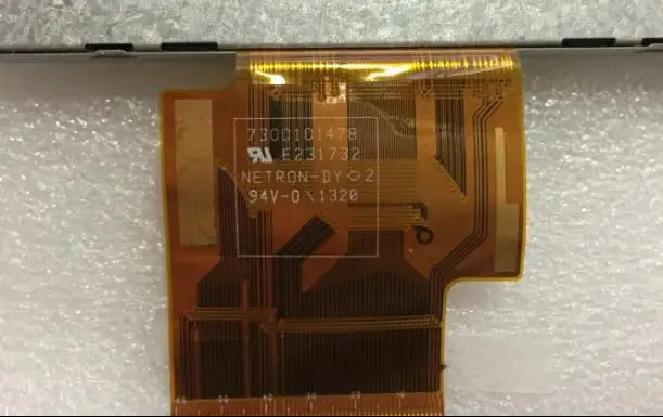 Número do cabo original da tela LCD de 6,2 polegadas: CLAA062LA01 CW