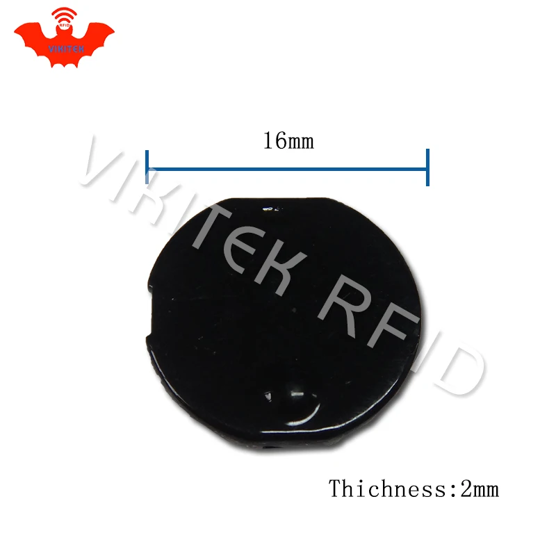 UHF RFID 금속 태그 915m 868m EPC 6c 20pcs 무료 배송 도구 관리 D16mm * 2mm 마이크로 원형 도자기 패시브 RFID 태그