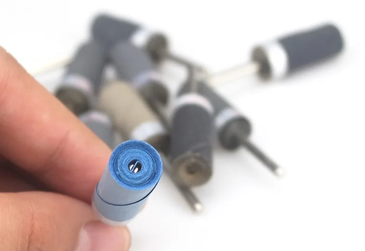 NEW 10 cái Mài Mòn Giấy Công Cụ Mài Mòn Sanding Vành Đai Giấy cho Dremel Rotary Công Cụ Công Cụ Mài Mòn Giấy Nhám Mài Đánh Bóng