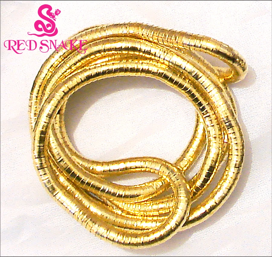 Get It ! High Quality Stainless Steel Punk Trendy Bendable Flexible Bendy Snake Necklace Larger In Multi Color NE008