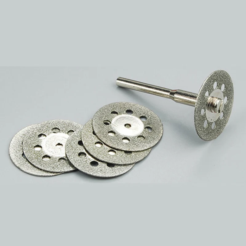 5pcs diamond cutting disc diamond grinding wheel dremel mini drill circular saw blade wood stone cut off tool accessories