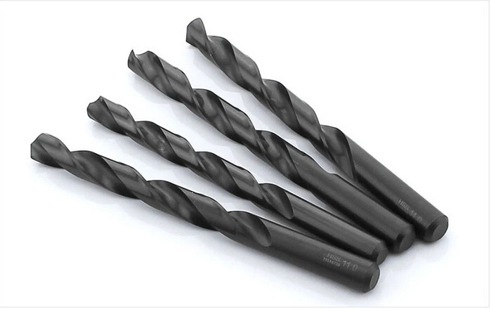 

10PCS 1.0 1.5 2.0 2.5 3.0 3.2 3.5 4.0 4.2 4.5 mm HSS straight shank twist drill bit stainless steel Electrical Drill