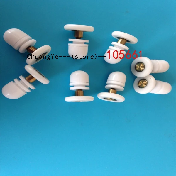 8x Partiality Shower Door ROLLERS /Runners/Wheels/Pulleys diameter 29MM