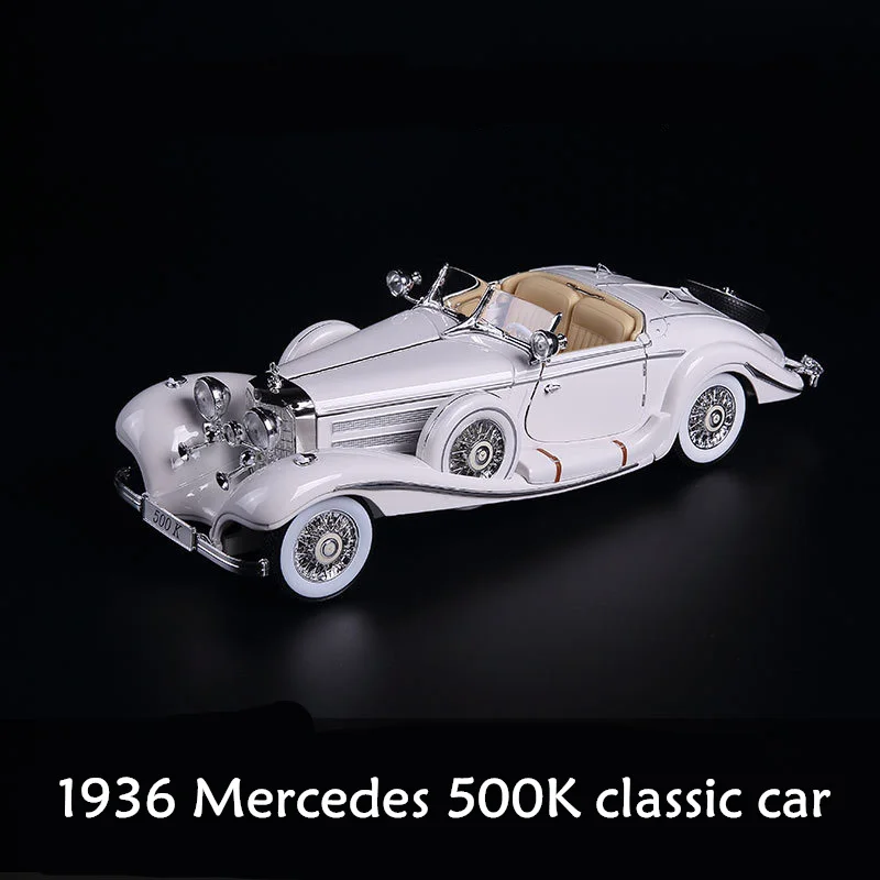 Maisto 1:18 Mercedes-Benz 300 SLR car Alloy Retro Car Model