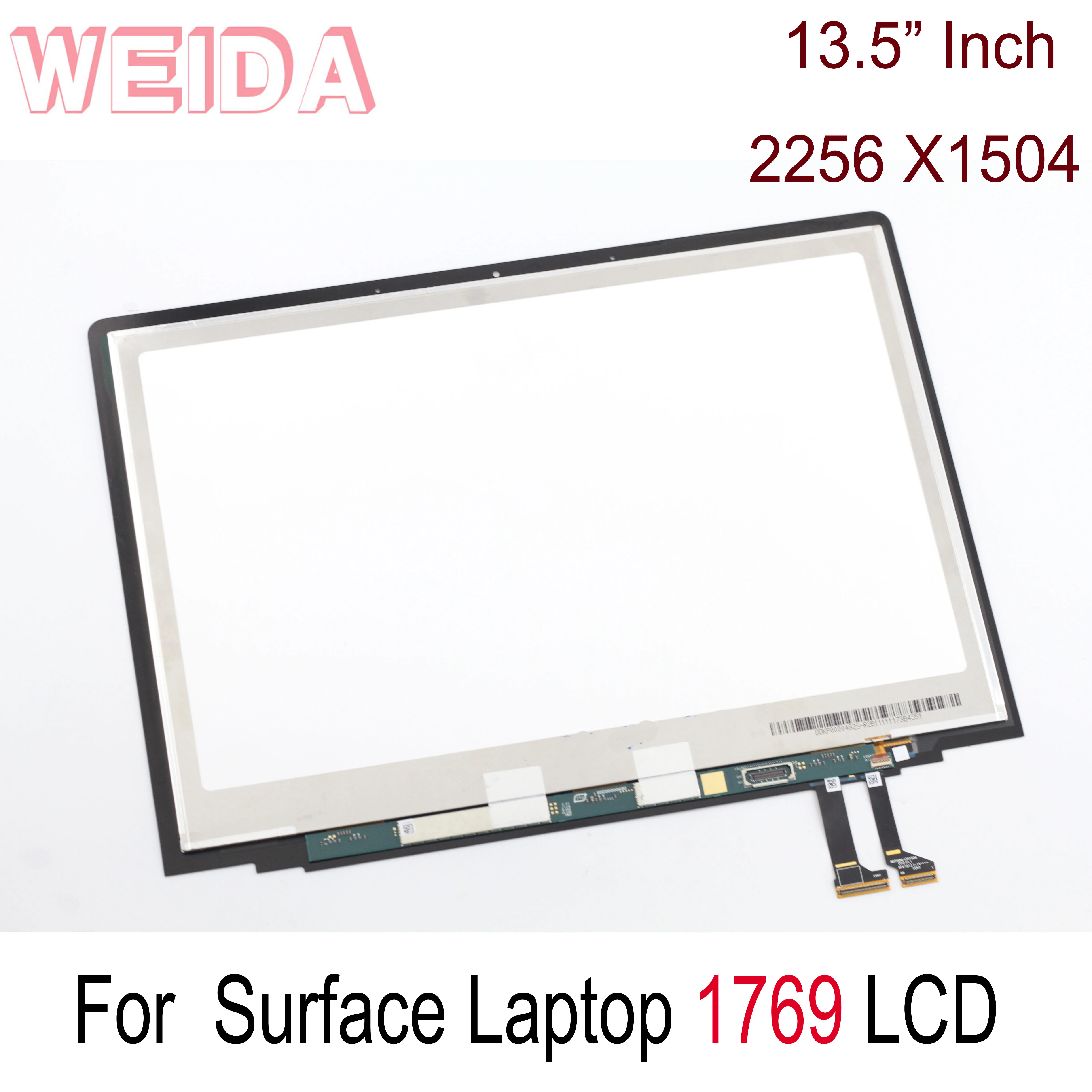 WEIDA LCD Replacment For Microsoft Surface Laptop 1769 LCD Display Touch Screen Assembly 13.5