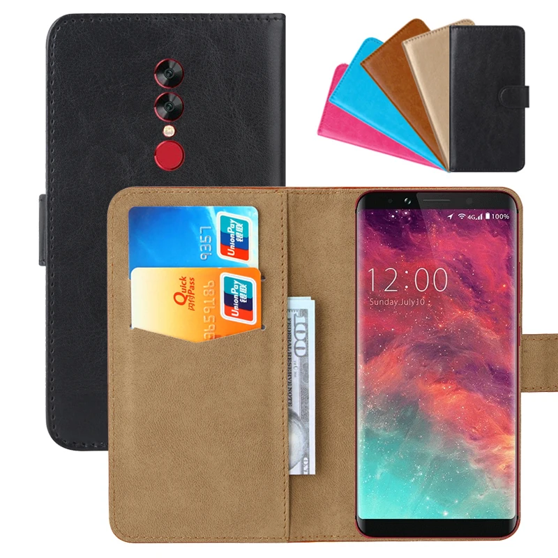 

Luxury Wallet Case For UMIDIGI S2 Lite PU Leather Retro Flip Cover Magnetic Fashion Cases Strap