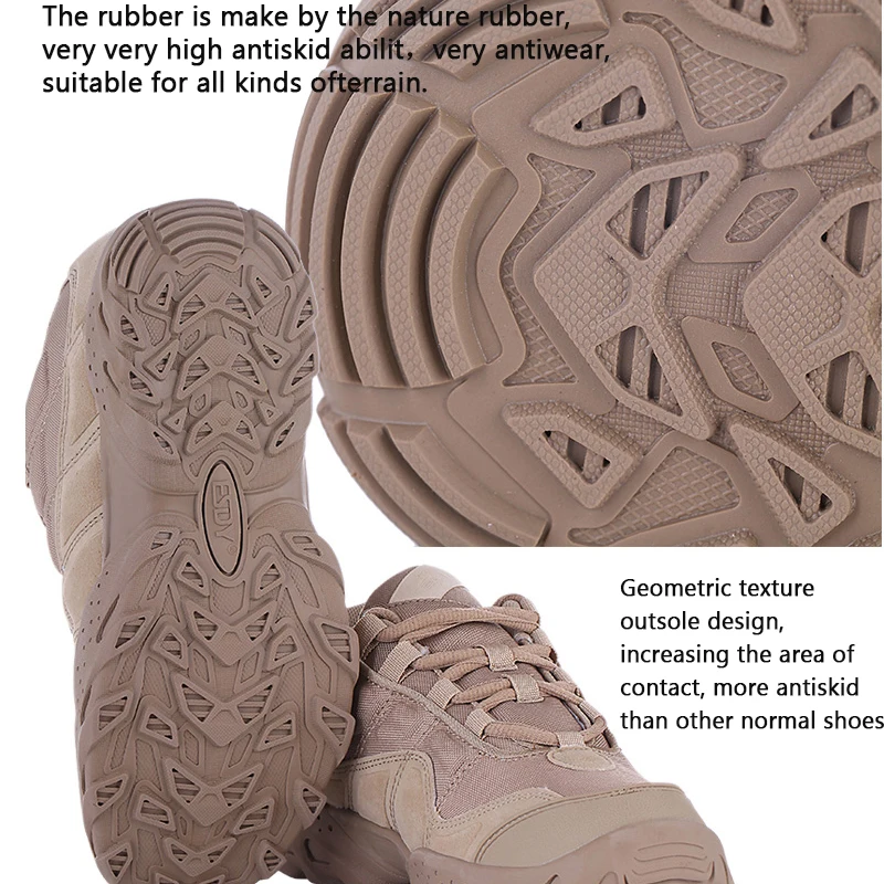 Outdoor Desert US Sneakers 1200D Nylon chamoi leather Men sport Hiking walking camping Shoes Boots sapatilhas