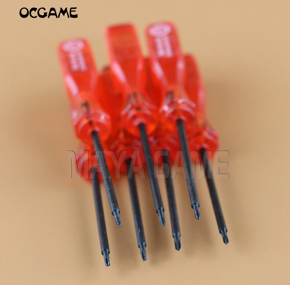 

OCGAME 50pcs/lot 1.5mm + Cross Wing X Shape Screwdriver Repair Tool Kit Set for NDS