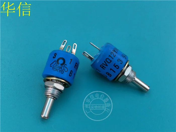 [VK] TOKYO RVQ12YN B153 B15K conductive plastic potentiometer handle length 15MM switch