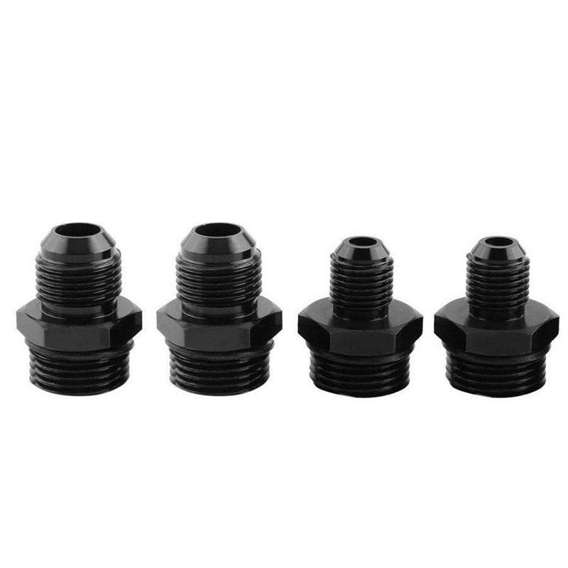 OSIAS  44mm Car Fuel Filter Inlet Outlet Flow Filter With 2 AN8 & 2 AN6 adaptors N2G6