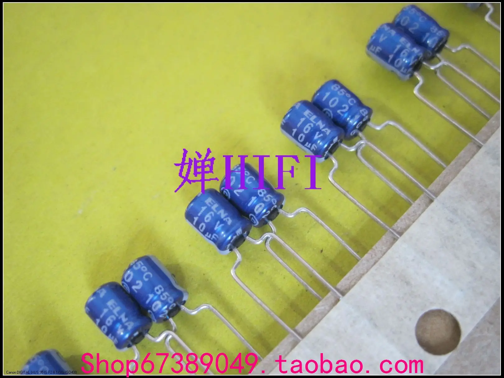 2020 hot sale 20PCS/50PCS ELNA original RC3 blue - robed electrolytic capacitor 16v10uf 4x5mm free shipping