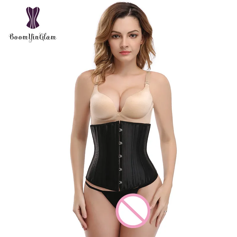 Wholesale Women Waist Shaperwear Intimated Underwear Waist Cincher Shaper Slimming Appliqued Bodysuit Steel Boned Corset 8001#