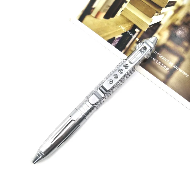 1PCS Self Defense Weapons Survival Tactical Pen Military Oersonalized Titanium New Weapon Security Glass Selfdefense Edc Stick