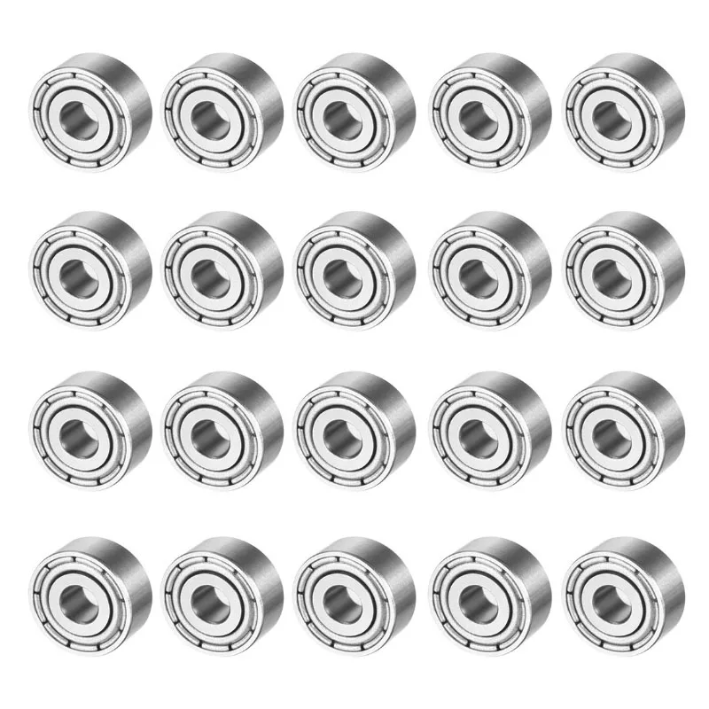 20pcs MR93ZZ 3mmx9mmx4mm Double Shielded Miniature Deep Groove Ball Bearing