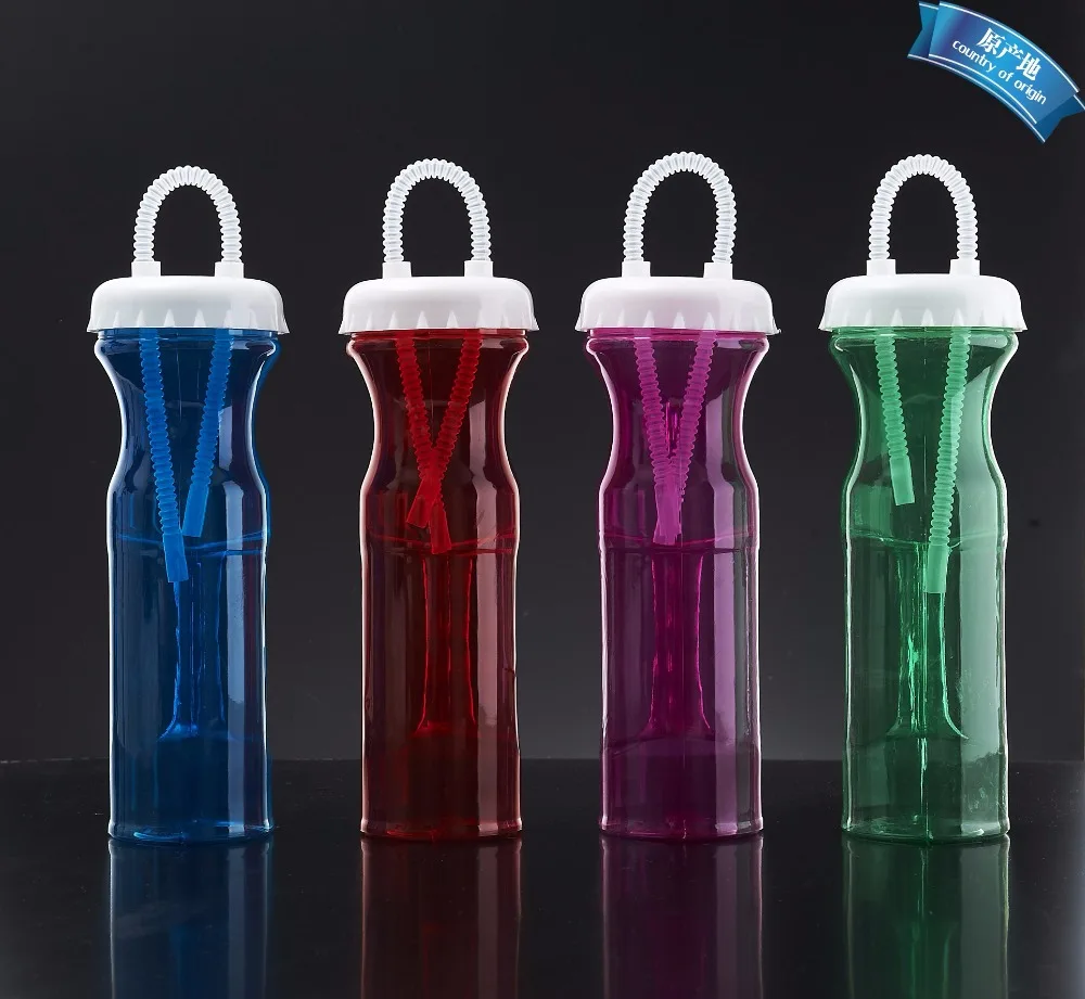 

One-off creative plastic sucker cup handheld handheld PVC cup beverage milk tea cup