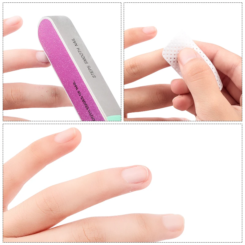 Arte do prego cleane gel polonês removedor envolve toalhetes sem fiapos para manicure cleanser unha arte uv gel polonês removedor conjunto de ferramentas