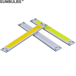 60x8MM COB LED Bulb 1.5W 3W Light Warm Cold White Blue Red LED COB Strip Bulb DC 3V 3.7V Chip for DIY Work Bicycle Lighting