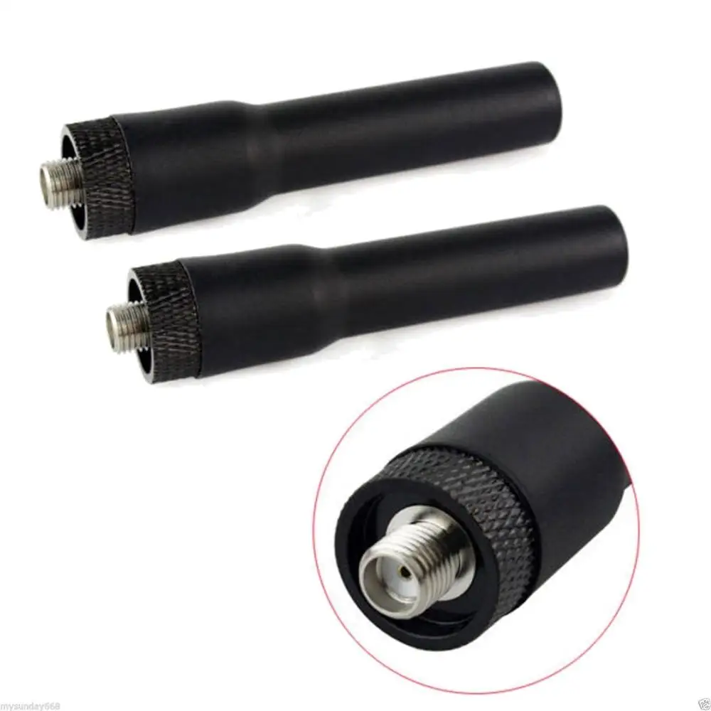 

2pcs Dual Band 144/430MHz Soft Antenna SMA-F for Kenwood BAOFENG UV5R 888S radio