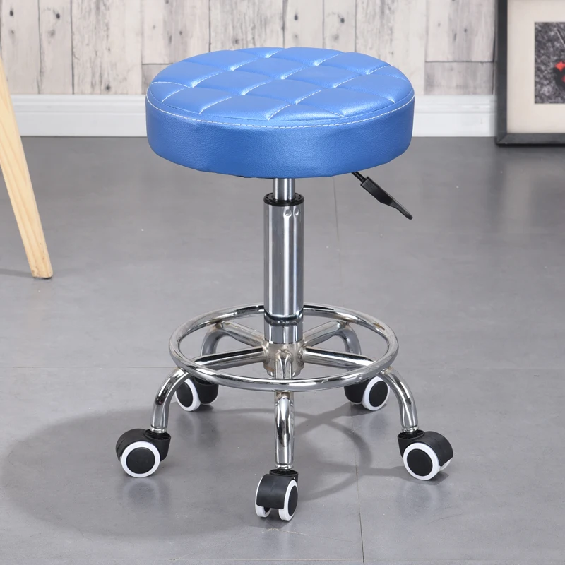 Beauty salon chair Bar stool swivel chair adjustable lift stool hydraulic swivel stool spa tattoo facial massage salon furniture