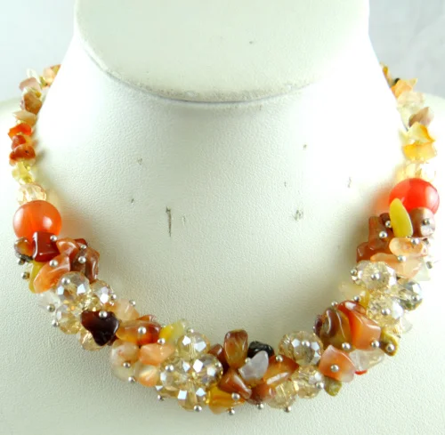 Natural stone Quartz Crystal Turquoises lapis tiger eye Irregular Beaded pendant for diy Jewelry making necklace Accessories