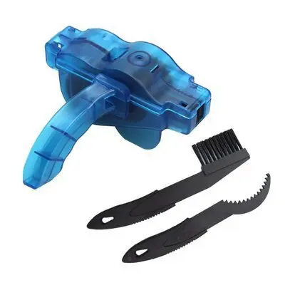 Portable bicycle chain cleaner mountain bike cleaning brush cleaning tool outdoor riding bicycle cleaning kit