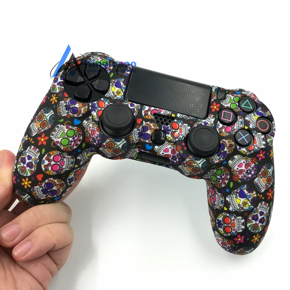 Customize Special Soft Silicone Gel Guards Sleeve Skin Rubber Cover Case for Playstation 4 PS4 Pro Slim Controller