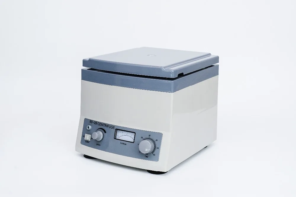 80-2B Benchtop Centrifuge with 0~60Min Timer, 4000RPM Speed, 20mlx12 Capacity, 110V/220V Electrical Centrifuge