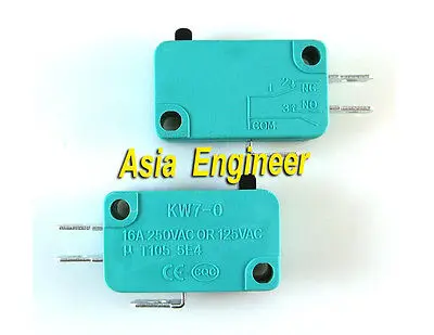 1Pc KW7-0 Cooker Switch 15A 250VAC 28*16mm