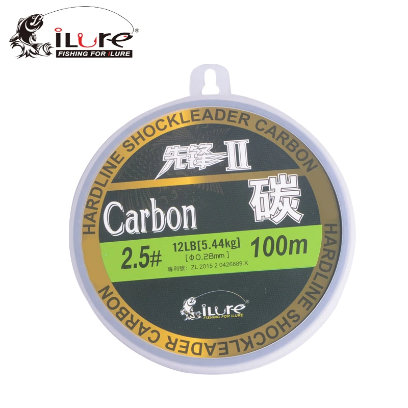 2017 New Japanese Original 100% Fluorocarbon Fishing Line 100m /110yd Leader Carbon Fiber Line Pesca peche