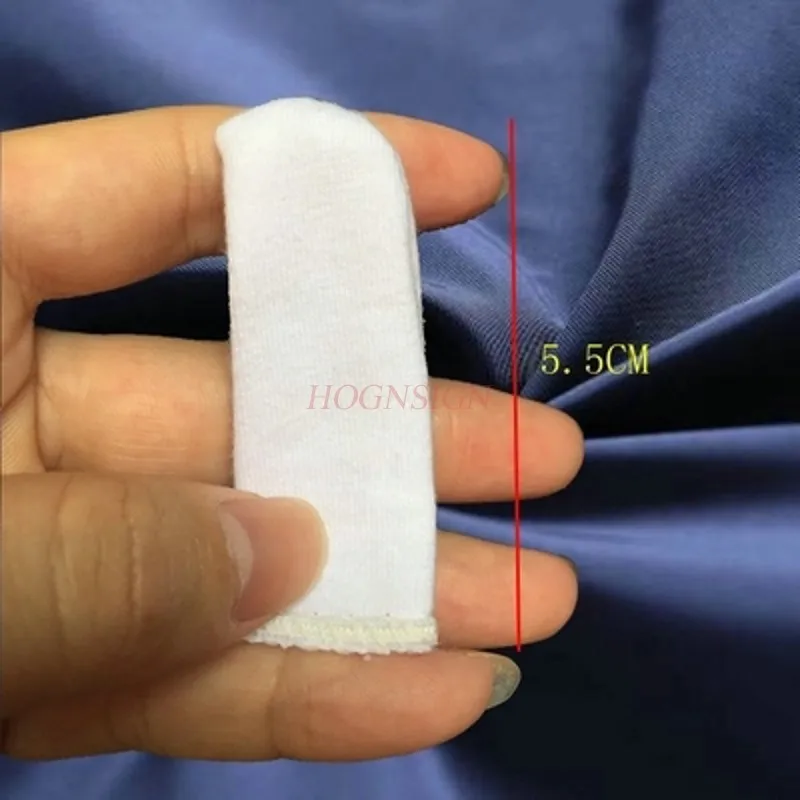 50pcs Cotton Cloth Thickening Protective Wear-resistant Breathable Finger Labor Insurance Counting Industrial Dust Quilting Sale