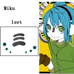 Brdwn VOCALOID Miku Rin/Len Luka Gakupo Gumi Cosplay naklejki z tatuażami