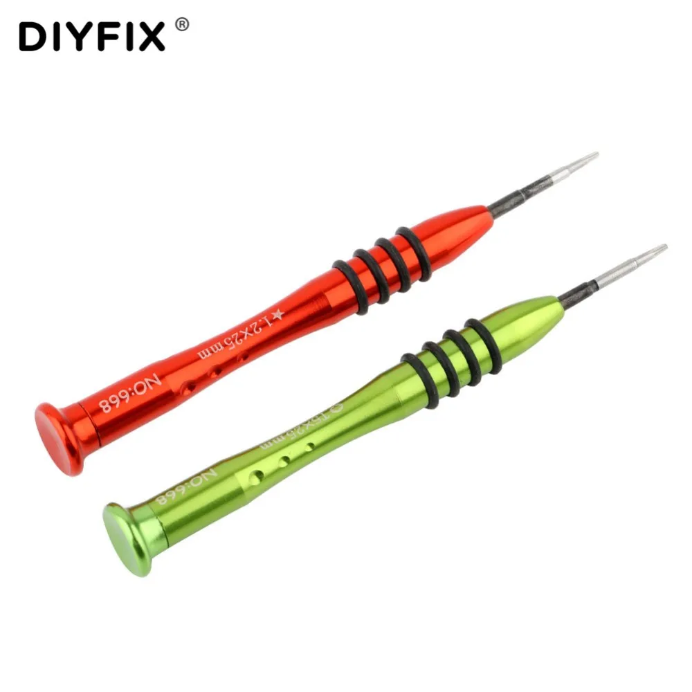 DIYFIX-Juego de herramientas de reparación de ordenador portátil, destornillador Torx P5 Pentalobe T5 de 1,2mm de precisión para Apple Macbook Air / Pro con pantalla Retina