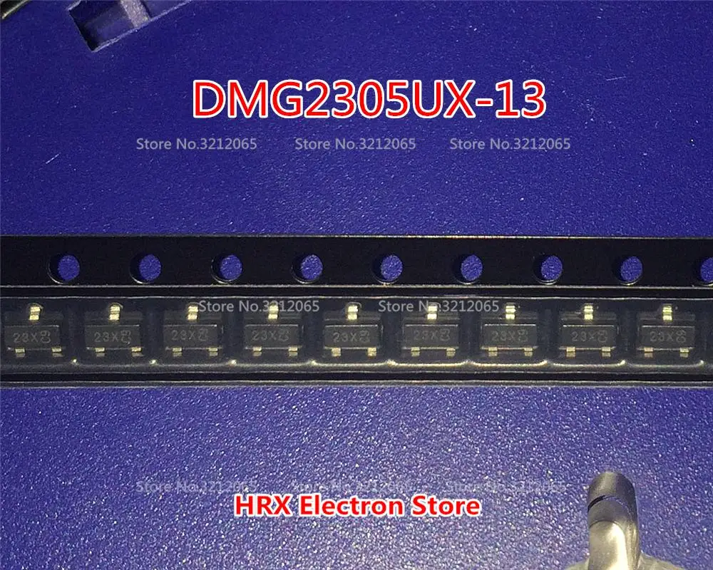 100% New Original DMG2305UX-13 DMG2305UX-7 Code:23X SOT-23 20PCS-100PCS