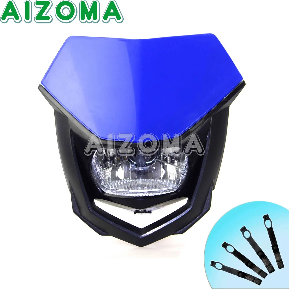 Dual Sport Motorcycle Front Headlight Fairing Kit For Kawasaki Yamaha Suzuki Honda CRF XLR CRE XRM Dirt Bike Motocross