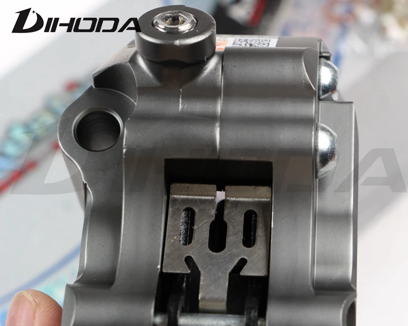 Motorcycle universal modification 4 piston ADL-12 HF2 Brake calipers BWS RSZ CNC rear brake motorcycle parts Large radiation