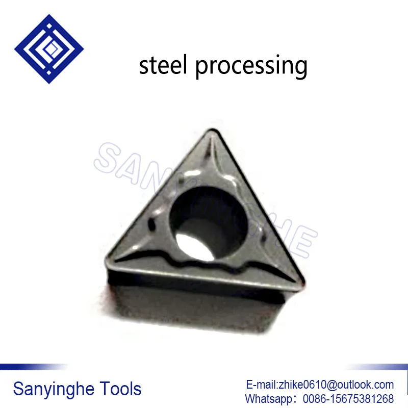 10pcs/lots TCMT16T304-PZ M215 TCMT16T308-PZ M215 cnc carbide turning inserts for steel