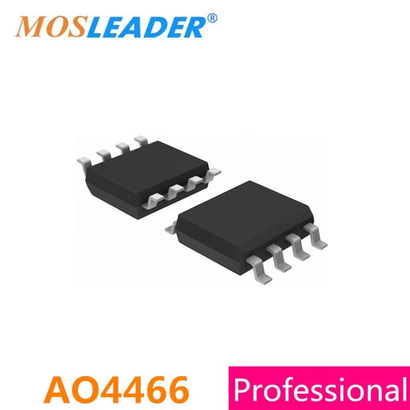 Mosleader AO4466 SOP8 100PCS 1000PCS N-Channel 30V 9.4A Mosfet 4466 SOIC8 Made in China High quality