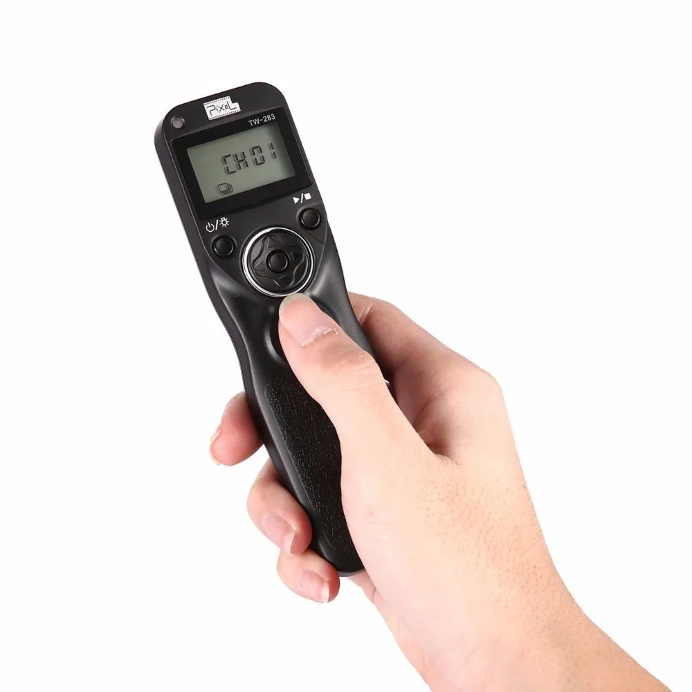 Pixel TW-283 DC2 Wireless Timer Remote Control For Nikon Z7 Z6 D7500 D3300 D3200 D3100 D750 D610 D600 D90 Df Shutter Release