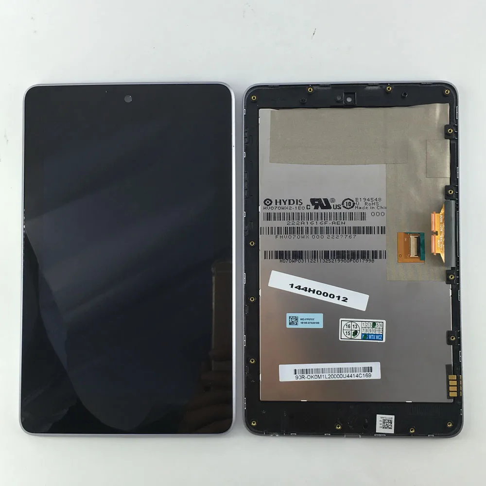 Imagem -02 - Display Lcd Tela de Toque Digitador Assembléia Vidro para Asus Google Nexus 1a Geração Nexus7 2012 Me370 Me370t Me370tg Nexus7c