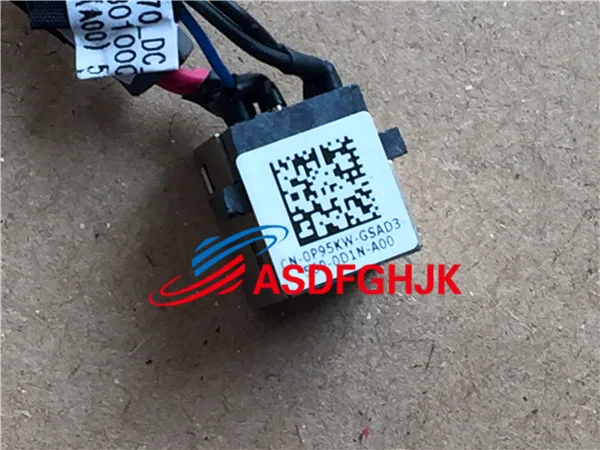 Original FOR DELL LATITUDE E5450 DC IN JACK POWER CABLE PART NO: 0P95KW, P95KW fully tested